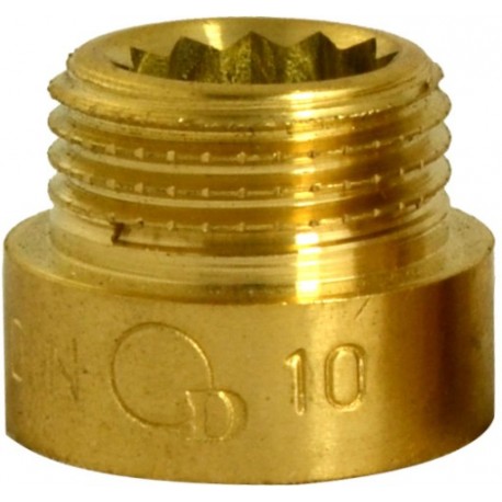 Przedłużka mosiężna 1/2" 15 mm