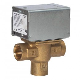 HONEYWELL ZAWÓR DZIELĄCY TRÓJDROGOWY 3/4" Z NAPĘDEM V4044F1000/U