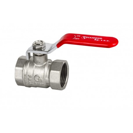 KUREK KULOWY DN20 3/4"  STANDARD Z DŁAWICĄ DIAMOND