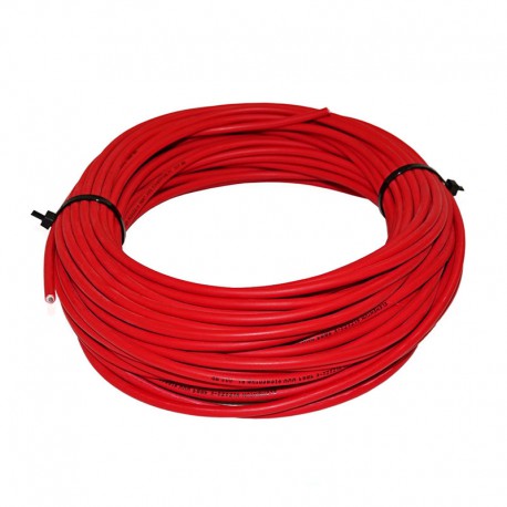 KABEL SOLARNY 4MM 20METRÓW CZERWONY BEZHALOGENOWY