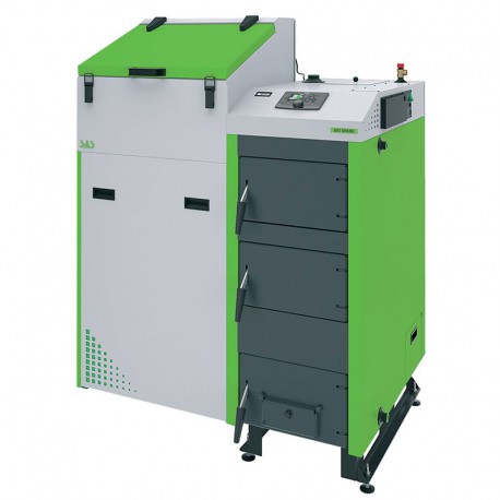 KOCIOŁ PIEC C.O SAS BIO SPARK 17KW PELLET 5 KLASA ECODESIGN