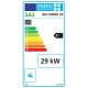 KOCIOŁ PIEC C.O SAS BIO SPARK 29KW PELLET 5 KLASA ECODESIGN