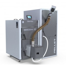 KOCIOŁ CO DEFRO SMART EKOPELL 24KW - PIEC NA PELLET 5 KLASA O PODWYŻSZONYM STANDARDZIE